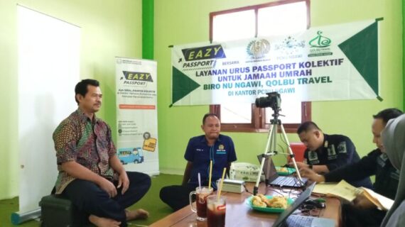 EAZY PASPOR JAMA’AH KEBERANGKATAN AGUSTUS DAN SEPTEMBER 2023 DI KANTOR PCNU NGAWI